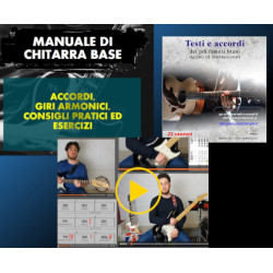 Corso completo di Chitarra: manuale, video e accordi
